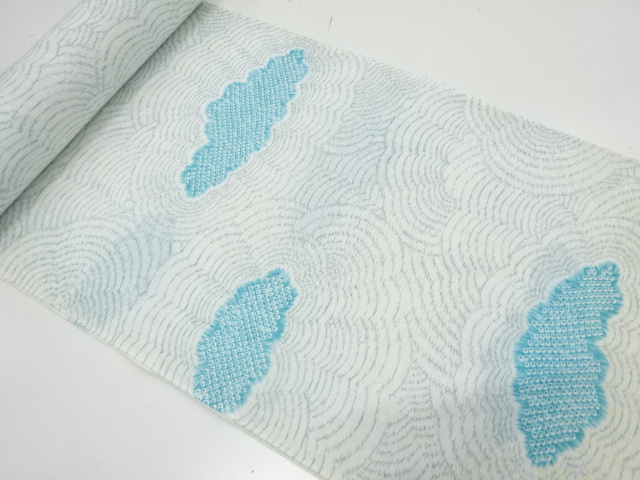 JAPANESE KIMONO / ANTIQUE BOLT FOR KIMONO / HITTA CLOUD